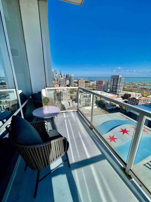 Penthouse In South Loop Chicago Leilighet Eksteriør bilde