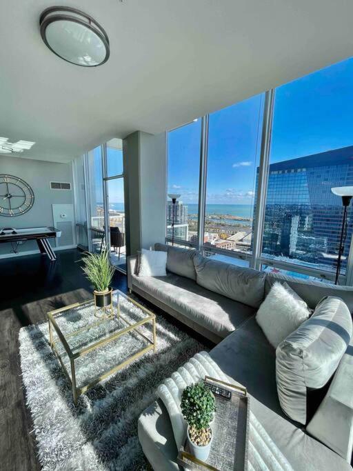Penthouse In South Loop Chicago Leilighet Eksteriør bilde